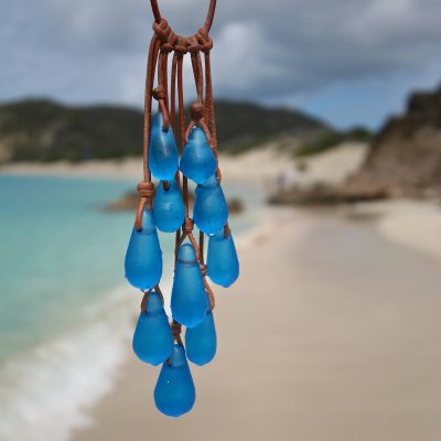 St barth pearls and leather jewelry shop