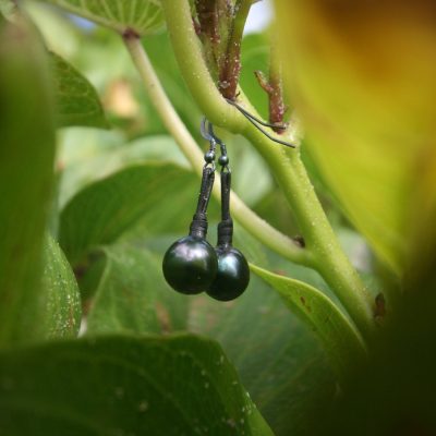 St Barts jewelry earrings tahitian pearls