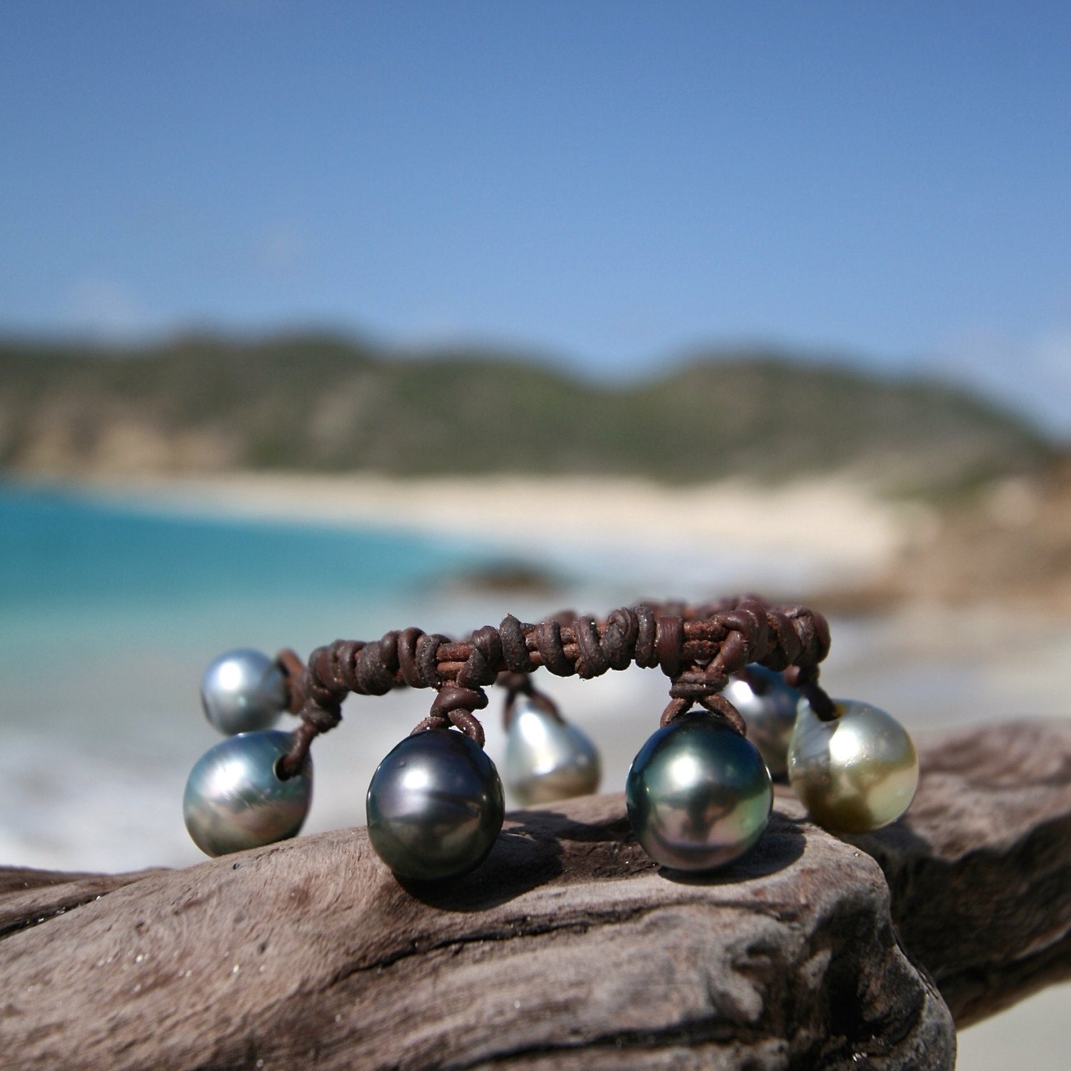 pearls drops bracelet st barths jewelry