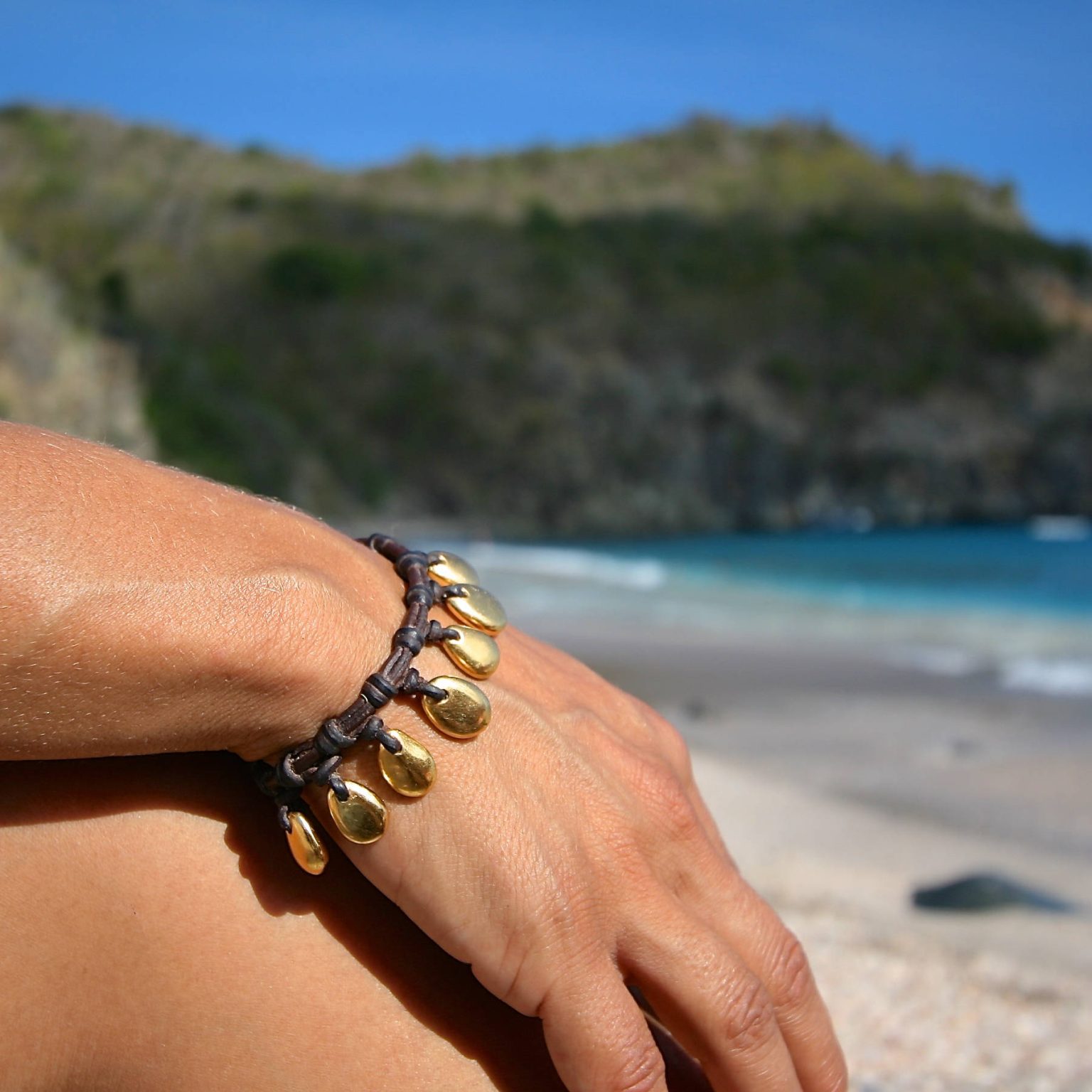 The Gold Pebble Bracelet