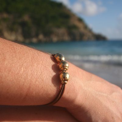 Jewelry st barth gold pearls bracelet