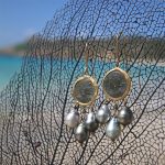 St Barth jewelry gold earrings