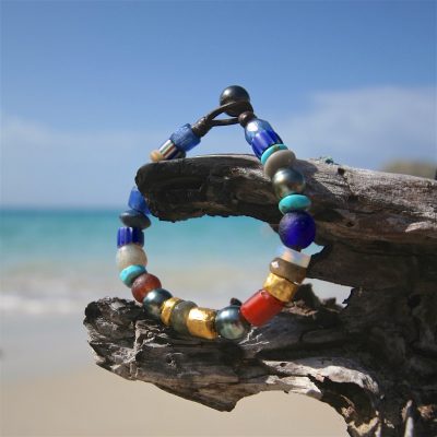 rare beads bracelet St Barth jewelry