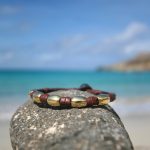 leather and gold jewellery