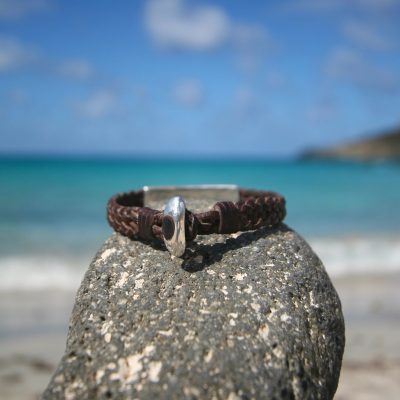 leather bracelet from st barth
