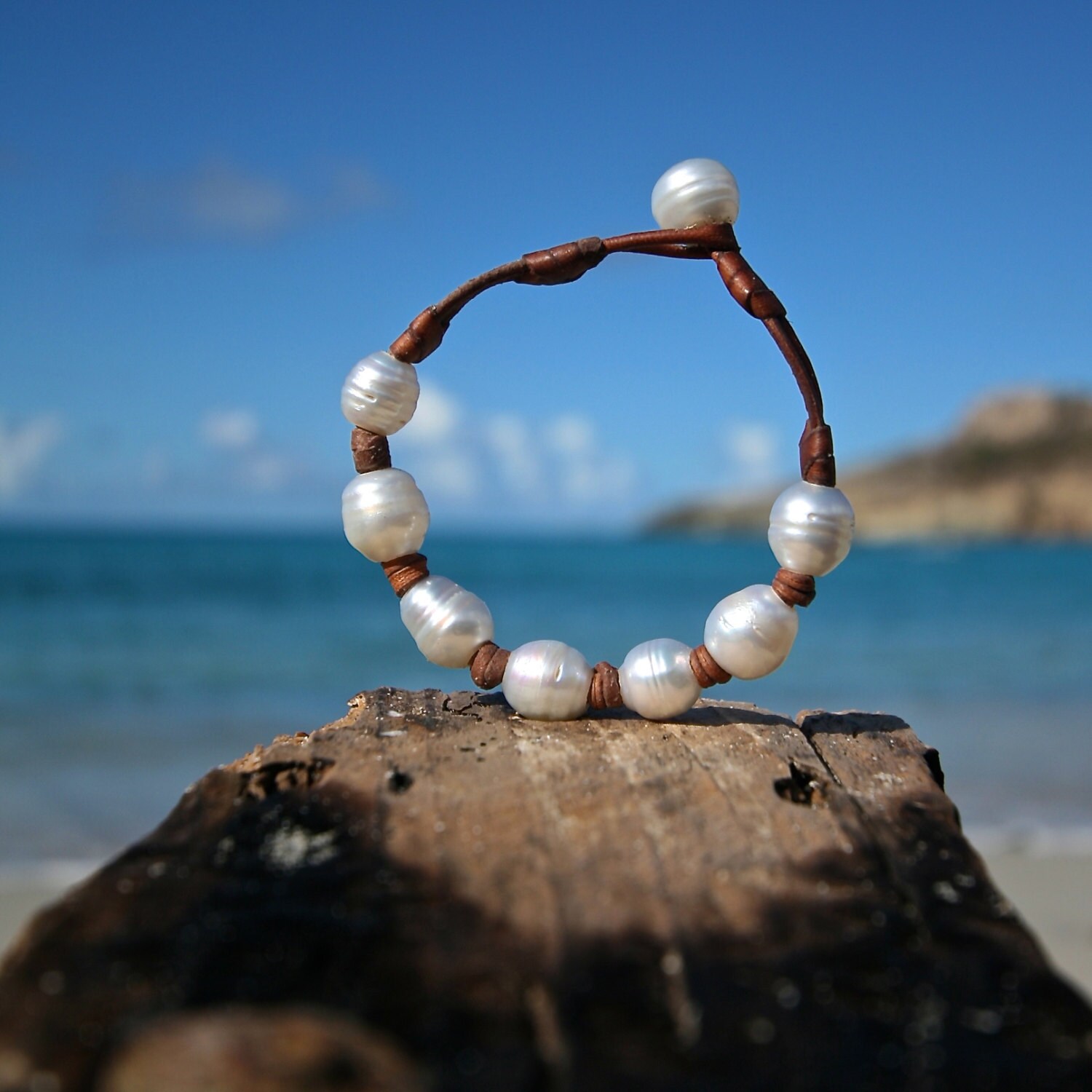 leather and pearls from st barth